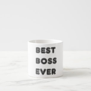 Xícara De Espresso Melhor Chefe de Todos os Tempos