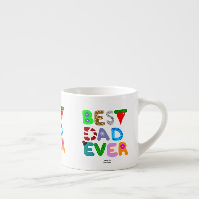 Xícara De Espresso Melhor Pai Nunca Espresso Mug (Direita)