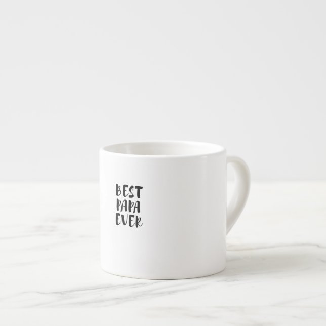 Xícara De Espresso Melhor papa de sempre (Frente Esquerda)