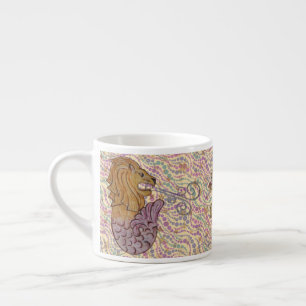 Xícara De Espresso Mer Lions