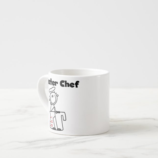 Xícara De Espresso Mestre Chef (Frente Esquerda)