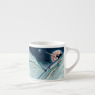 Xícara De Espresso Minha futura casa no espaço