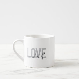 Xícara De Espresso Mínimo, simples, moderno, legal design Love Nashv