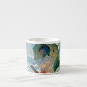 Xícara De Espresso Monet Woman com Parasol à esquerda