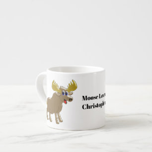 Xícara De Espresso Moose Design