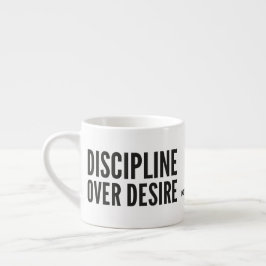 Xícara De Espresso MOTIVATIONALISM© DISCIPLINE_Mok