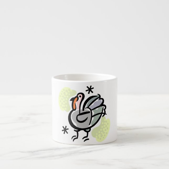 Xícara De Espresso Mug de Ação de Graças (Frente)