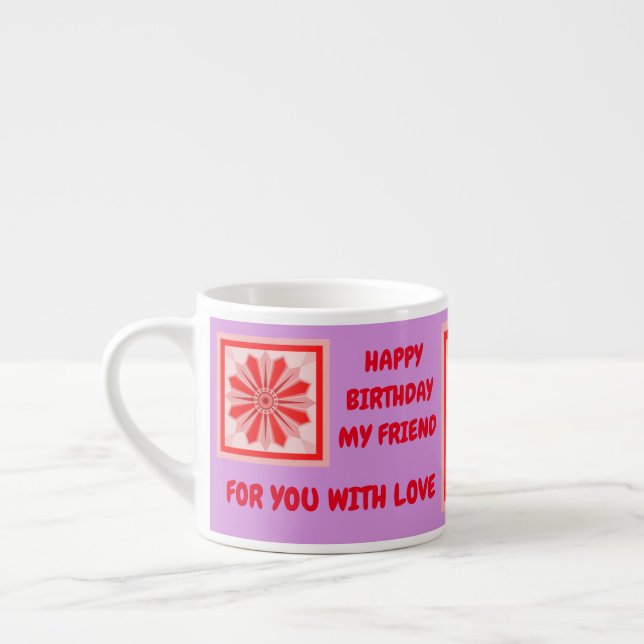 Xícara De Espresso Mug de especialidade para presente (Esquerda)