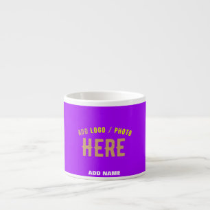 XÍCARA DE ESPRESSO NA MODA MODERN PERSONALIZÁVEL VIOLET MARCA VERIFIC