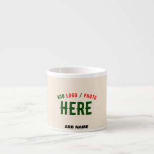 XÍCARA DE ESPRESSO NA MODA MODERNO PERSONALIZÁVEL MARCA VERIFICADA NA