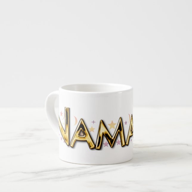 Xícara De Espresso Namastê (Frente Esquerda)