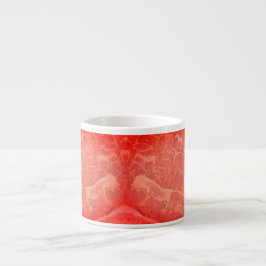 Xícara De Espresso Namíbia África - Pintura rupestre Namibiana