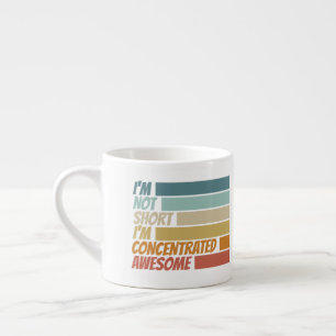 Xícara De Espresso Não sou pequeno, estou concentrado, muito engraçad