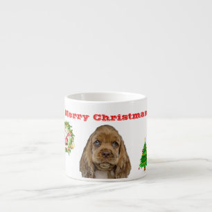Xícara De Espresso Natal dos animais