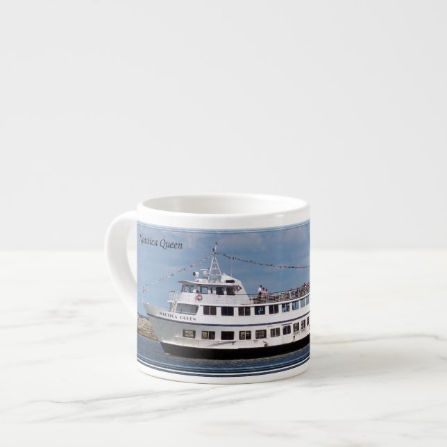 Xícara De Espresso Nautica Queen espresso mug (Frente Esquerda)
