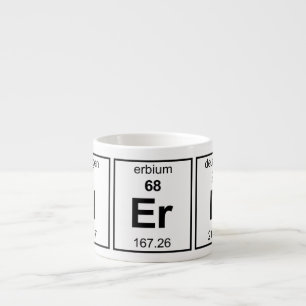 Xícara De Espresso Nerd Mesa periódica