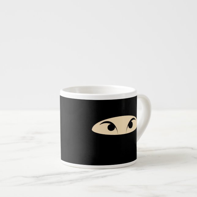Xícara De Espresso Ninja (Frente Esquerda)