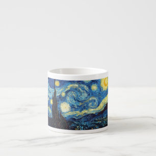 Xícara De Espresso Noite Estrelada - Van Gogh