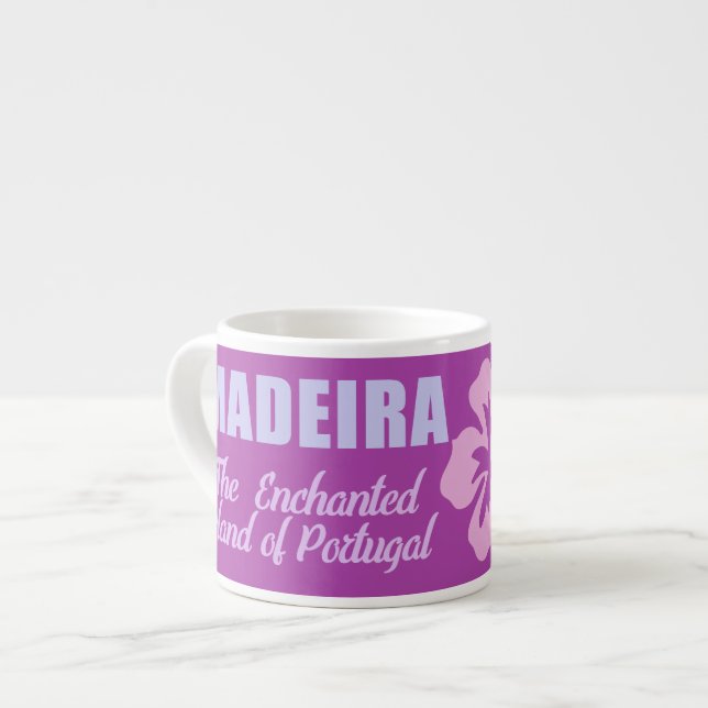 Xícara De Espresso Nome Personalizado Madeira (Frente Esquerda)
