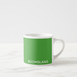 Xícara De Espresso Nome verde do Boomslang