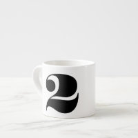 Número de café expresso Mug