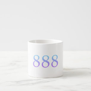 Xícara De Espresso Número do Anjo 888 - Equilíbrio