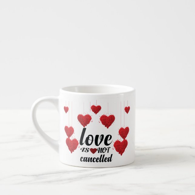 Xícara De Espresso O Amor Não É Cancelado (Esquerda)
