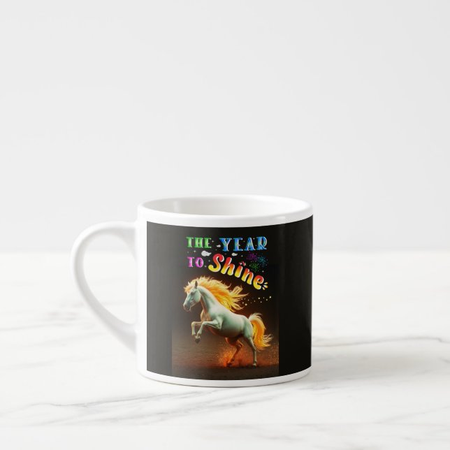 Xícara De Espresso O Ano Para Brilhar (Esquerda)