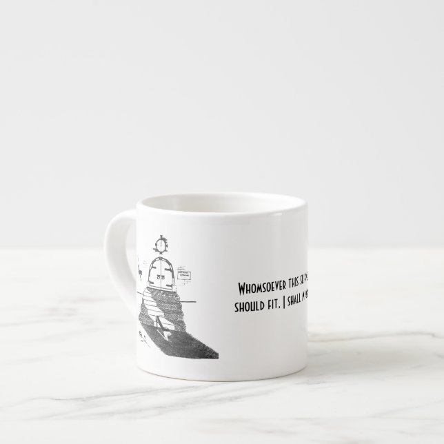 Xícara De Espresso O deslizador de Cinderella (Frente Esquerda)