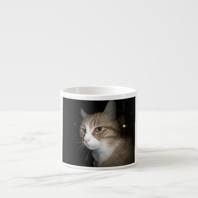 Xícara De Espresso O que ele está pensando? (Frente)