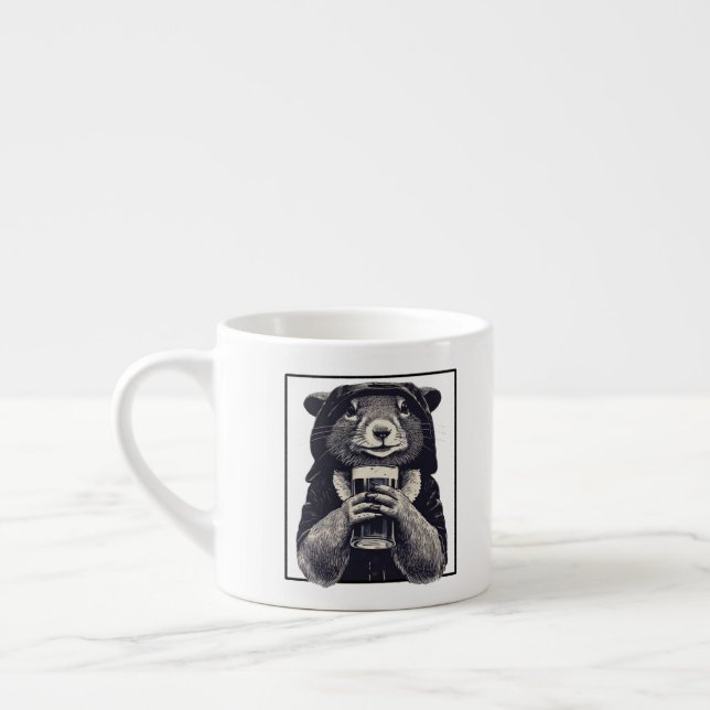 Xícara De Espresso O Rogue Espresso (Esquerda)