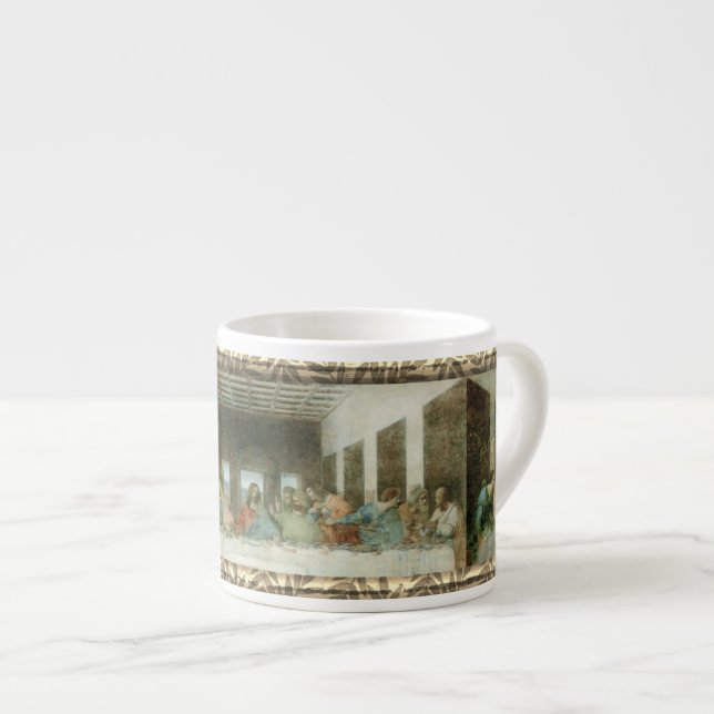 Xícara De Espresso O último jantar (Frente Esquerda)