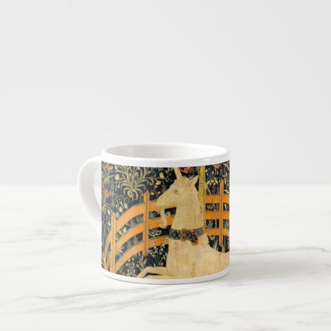 Xícara De Espresso O Unicórnio em cativeiro (Frente Esquerda)