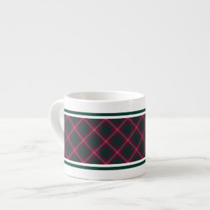 Xícara De Espresso Obscuridade do clã de Crawford - Tartan escocês
