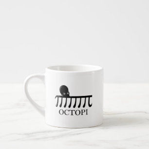 Xícara De Espresso Octopi - Engraçado Pi Octopus Math