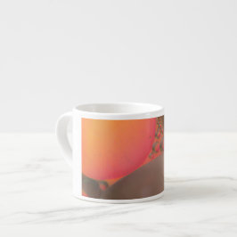 Xícara De Espresso Óleo na água