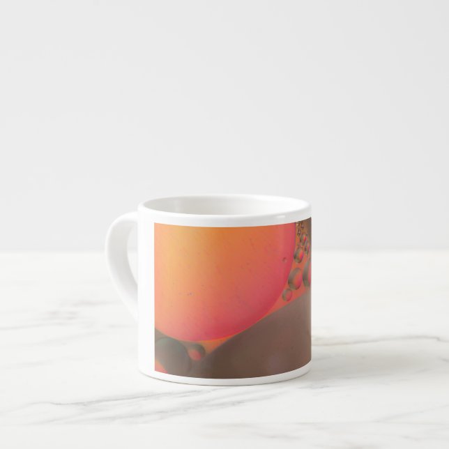 Xícara De Espresso Óleo na água (Frente Esquerda)