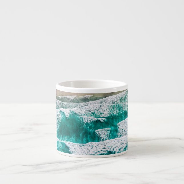 Xícara De Espresso Ondas (Frente)