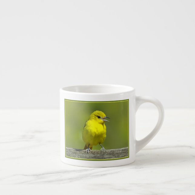 Xícara De Espresso Orchard Oriole - Fotografia Original (Direita)