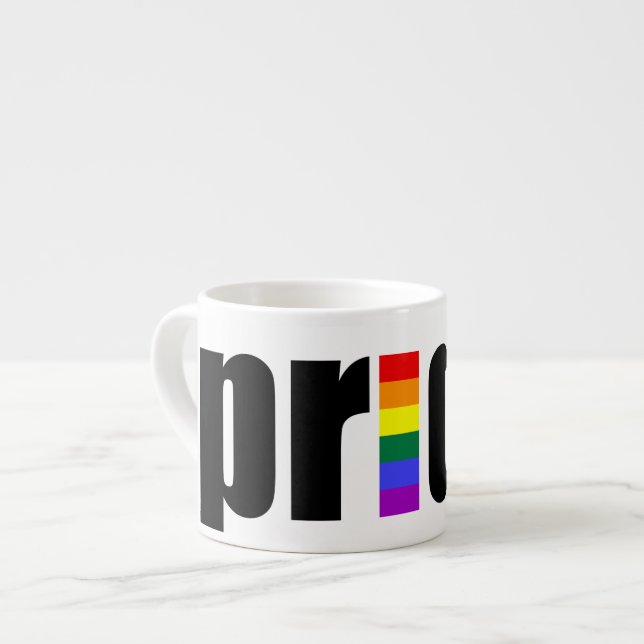 Xícara De Espresso Orgulho gay (Frente Esquerda)