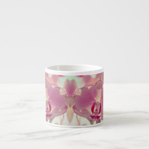 Xícara De Espresso Orquídea Rosa