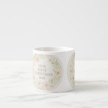 Our First Christmas 2025 Mug – Cute Holiday Keepsa