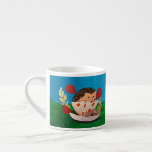 Xícara De Espresso ouriço bebê