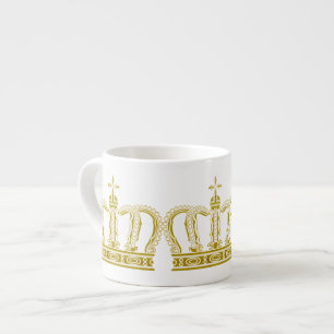 Xícara De Espresso Ouro Crown + suas ideias