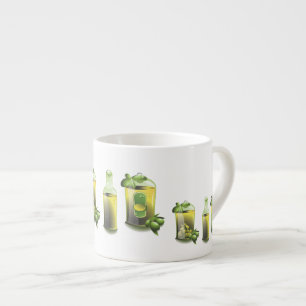 Xícara De Espresso Ouro De Azeite Para Chefs