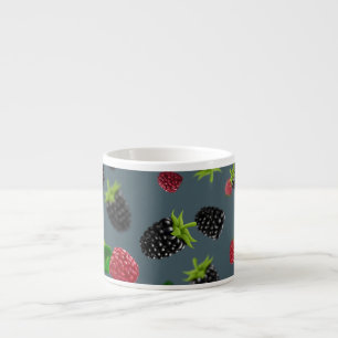 Xícara De Espresso Padrão de Framboesa 2