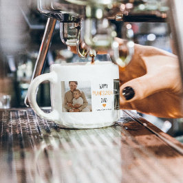 Xícara De Espresso Pai de Ação de Graças para Foto e Colagem Moderna