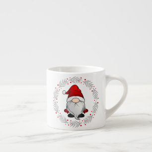 Xícara De Espresso Papais noeis Gnome Engraçado Fúria Fúria Fúria