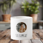 Xícara De Espresso Para o Pai que conserta tudo"<br><div class="desc">Comece o dia do Pai com um sorriso usando a nossa xícara de café expresso "Para o Pai que conserta tudo"! Esta xícara compacta e na moda é perfeita para o pai que está sempre pronto para consertar as coisas, apresentando uma citação significativa que celebra as suas habilidades de homem...</div>