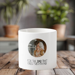 Xícara De Espresso Para o Pai que conserta tudo"